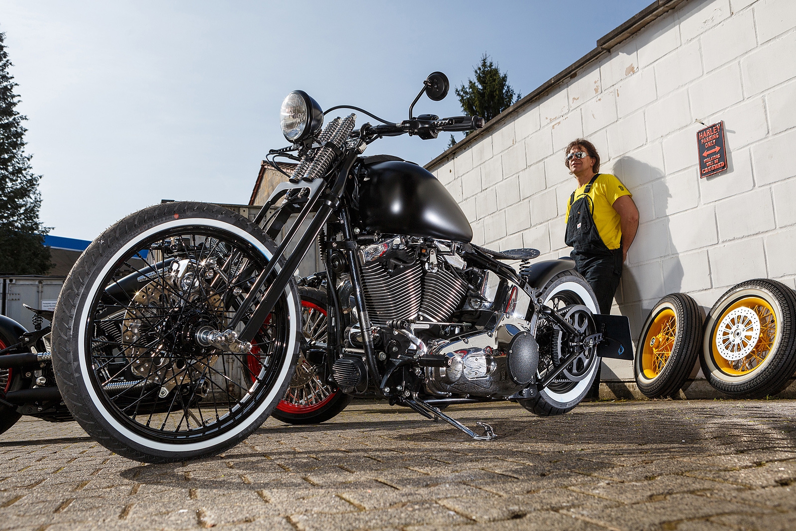 Daniel Recktenwald, Bobber - Harley Davidson Softail Custom Bikes