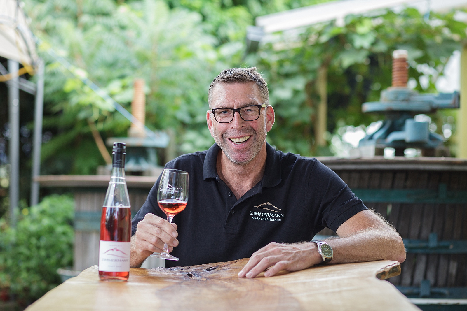 Karl-Ernst Zimmermann, Weingut Zimmermann im Markgräflerland