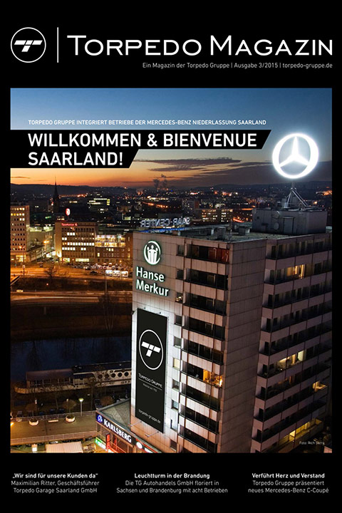 Foto von Saarbruecken für Werbung der Mercedes-Benz Torpedo-Garage